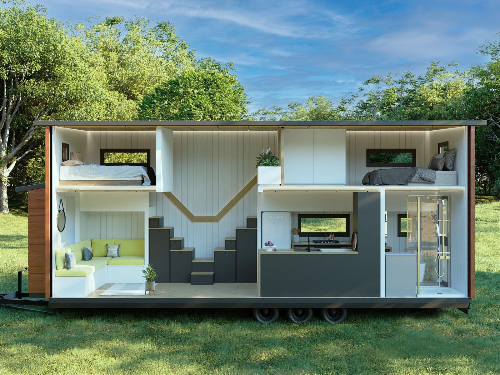 Innovative Off Grid Tiny Homes Design And Efficiency Guide United 